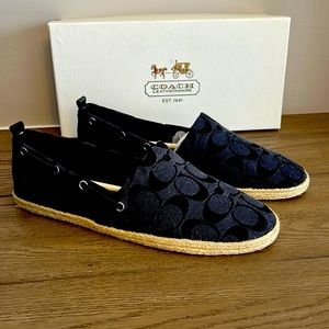 BNIB-Coach OP Monogram Espadrilles
